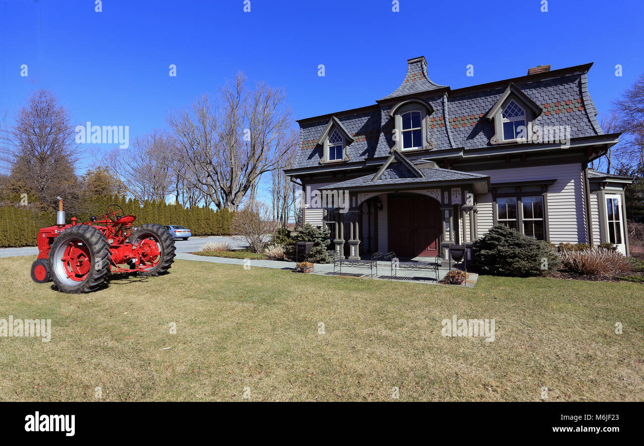 The Jamesport Manor Inn restaurant Jamesport Long Island New York Stock