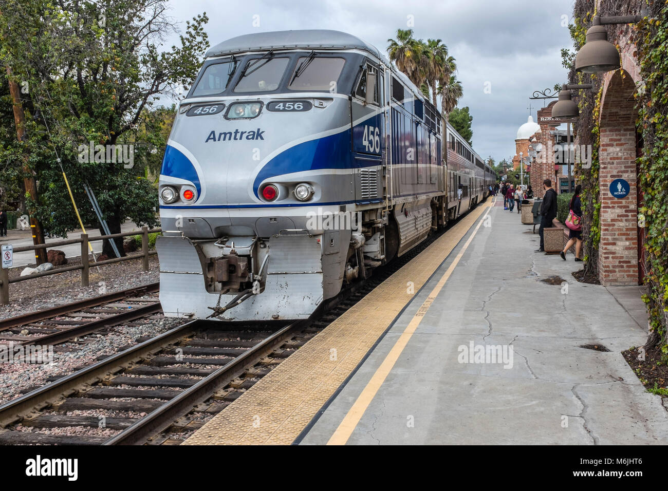 San Juan Capistrano, California, USA Amtrak Pacific Surfliner