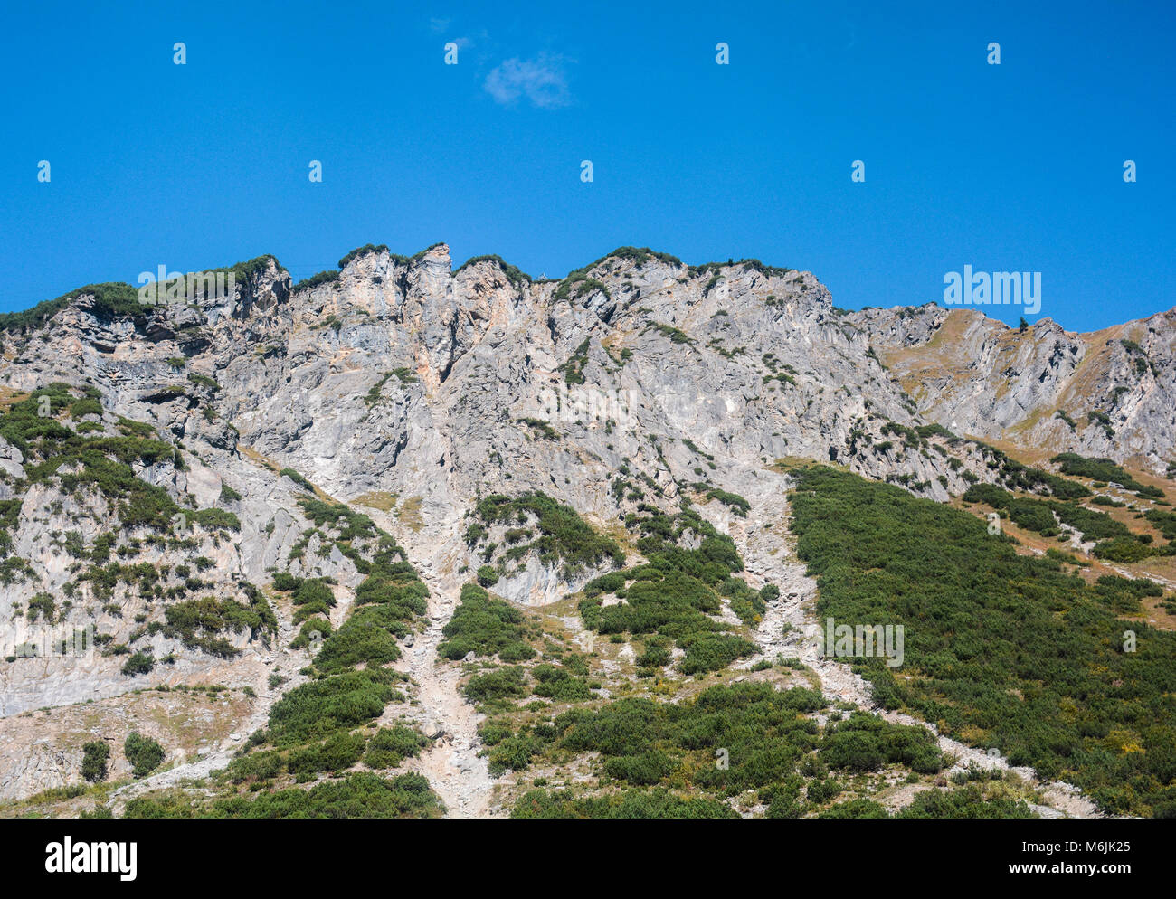 European Alps, Vorarlberg, Austria Stock Photo