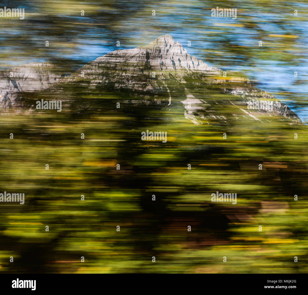 European Alps, Vorarlberg, Austria Stock Photo