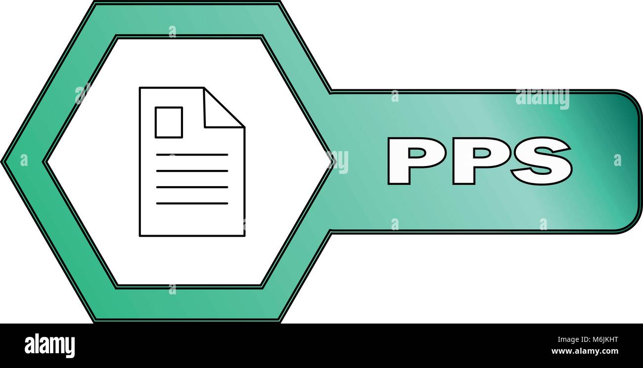 Pps icon Stock Vector Images - Alamy