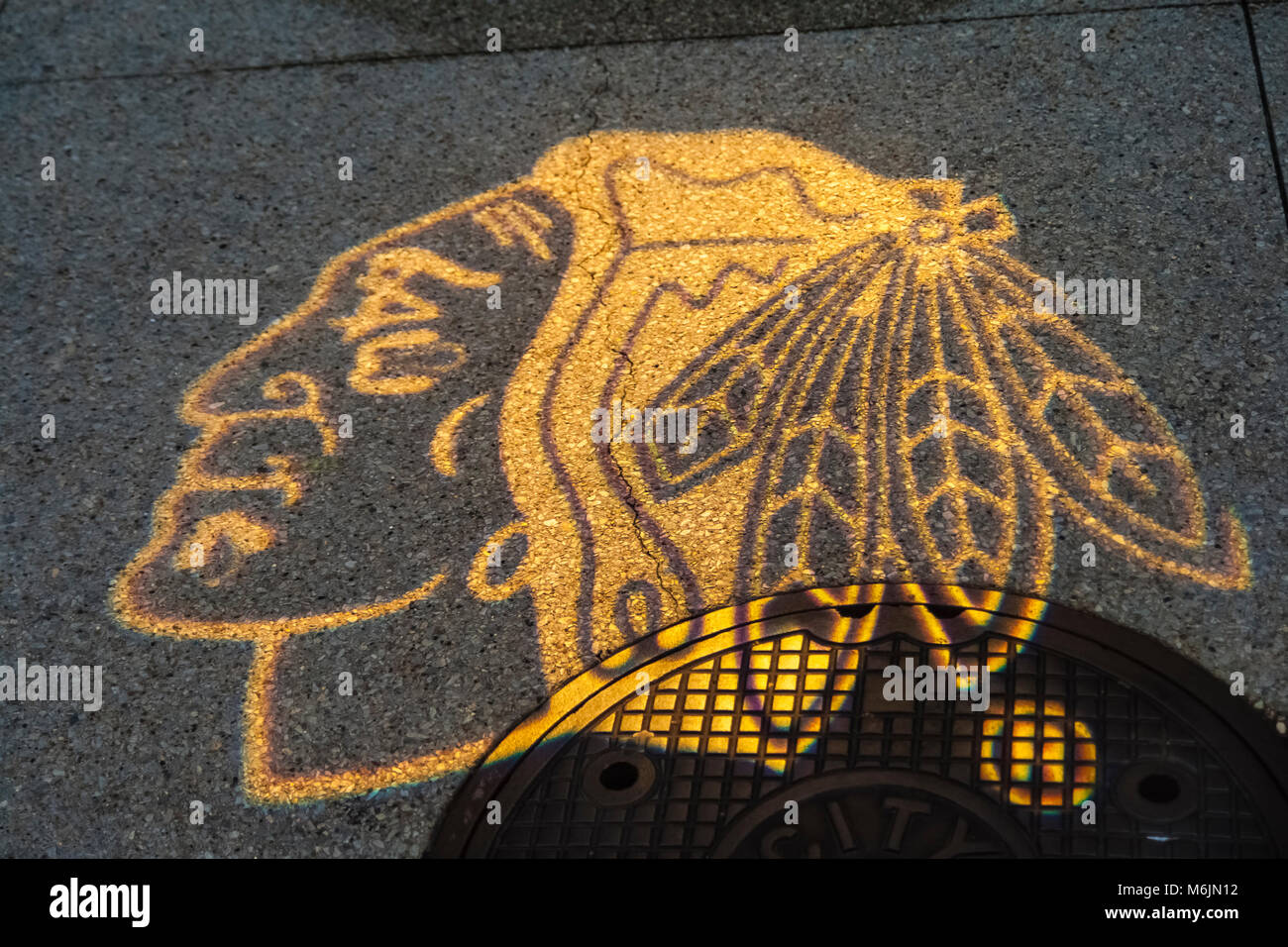 The Chicago Blackhawks jersey on display at NHL store – Stock Editorial  Photo © zhukovsky #146779149