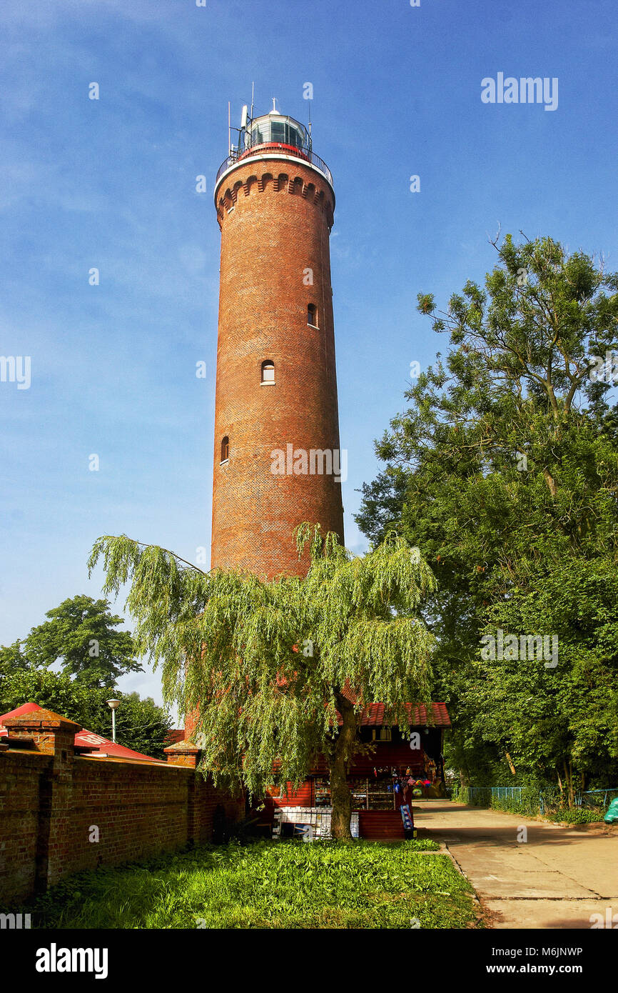 Poland, gdansk, lighthous Stock Photo