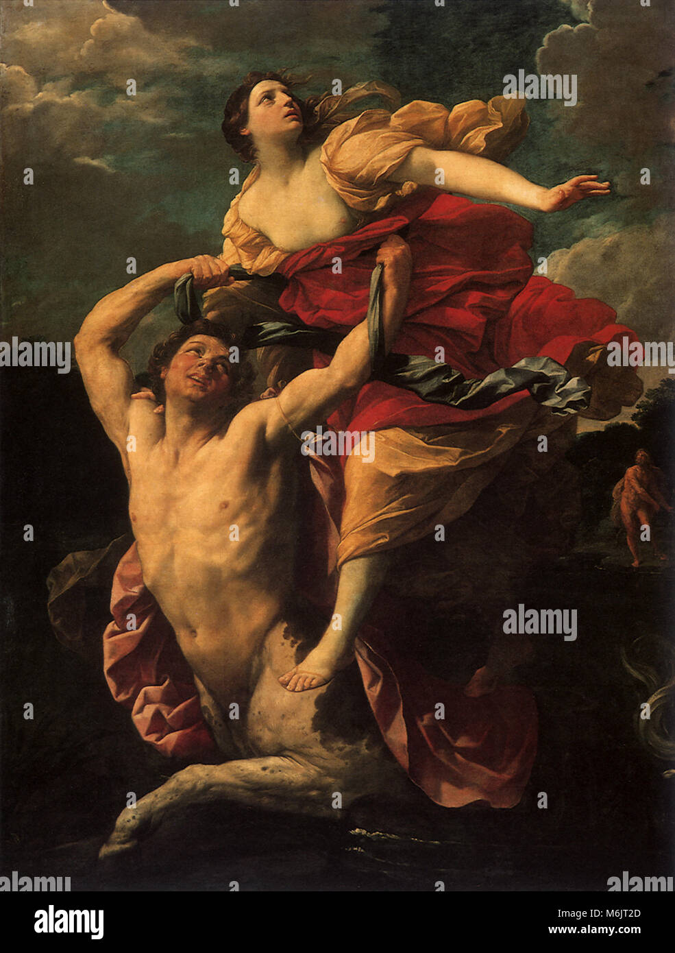 Deianira Abducted by the Centaur Nessus, Reni, Guido, 1621. Stock Photo