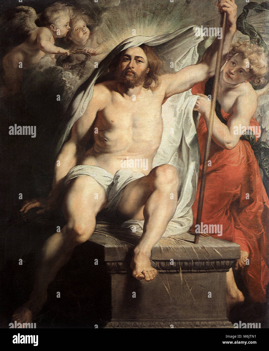 Christ Risen, Rubens, Peter Paul, 1616. Stock Photo