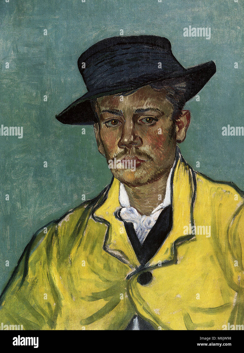 Portrait of Armand Roulin, Van Gogh, Vincent Willem, 1888. Stock Photo