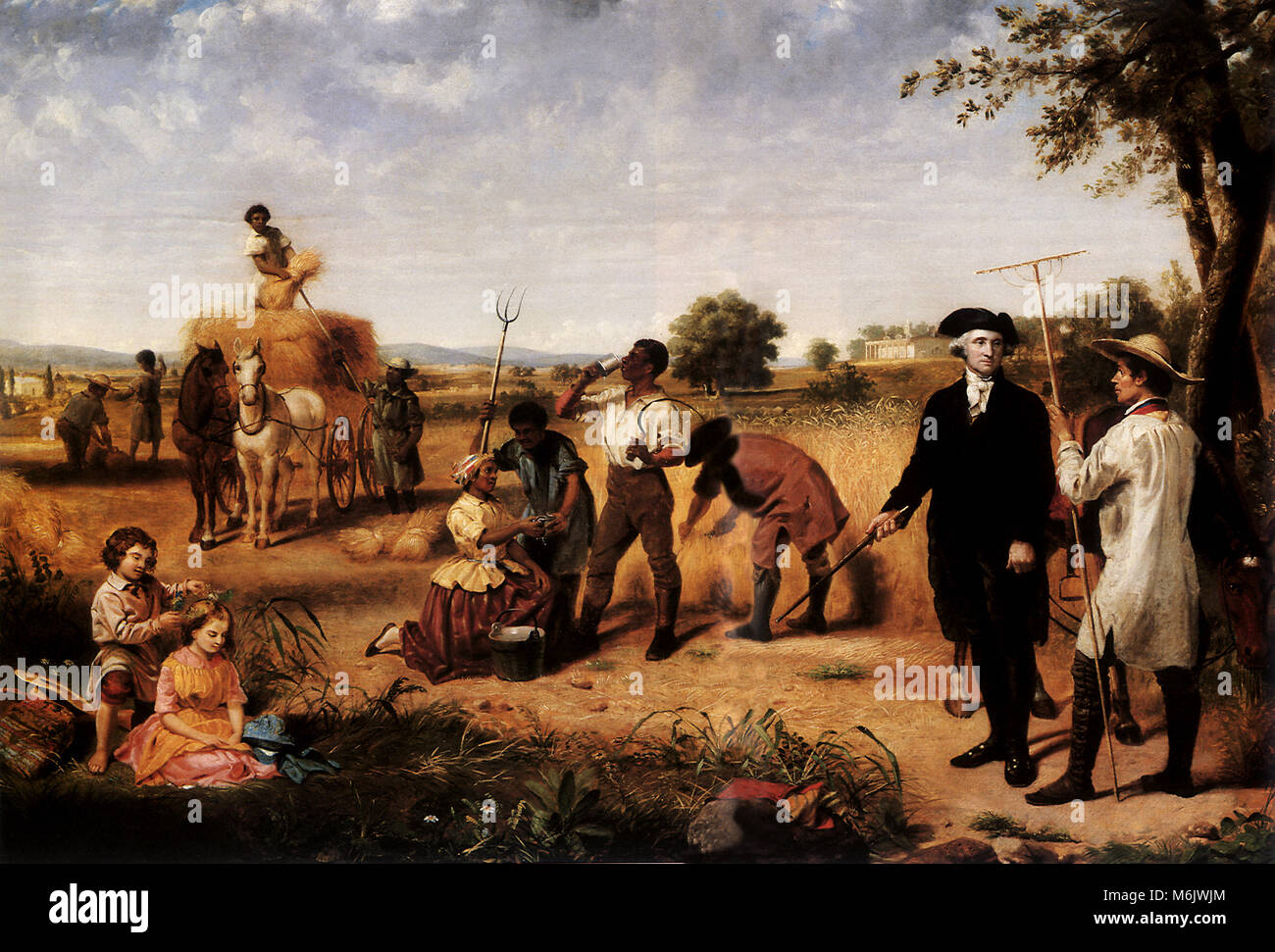 Farmer painting hi-res stock photography and images - Alamy