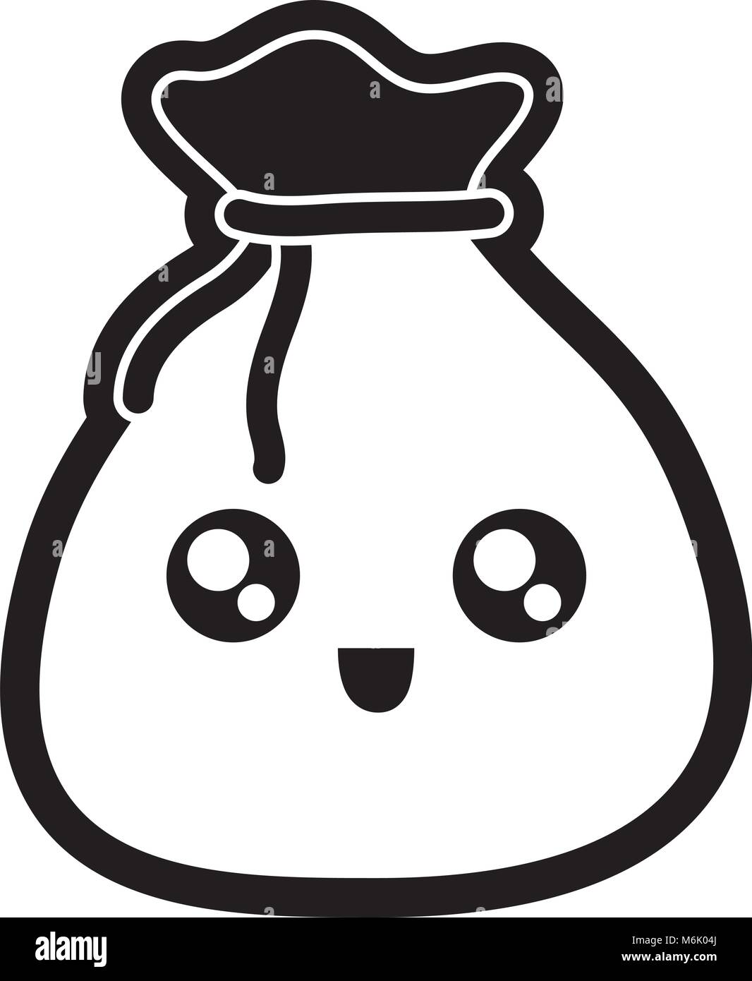Kawaii money bill icon hi-res stock photography and images - Alamy