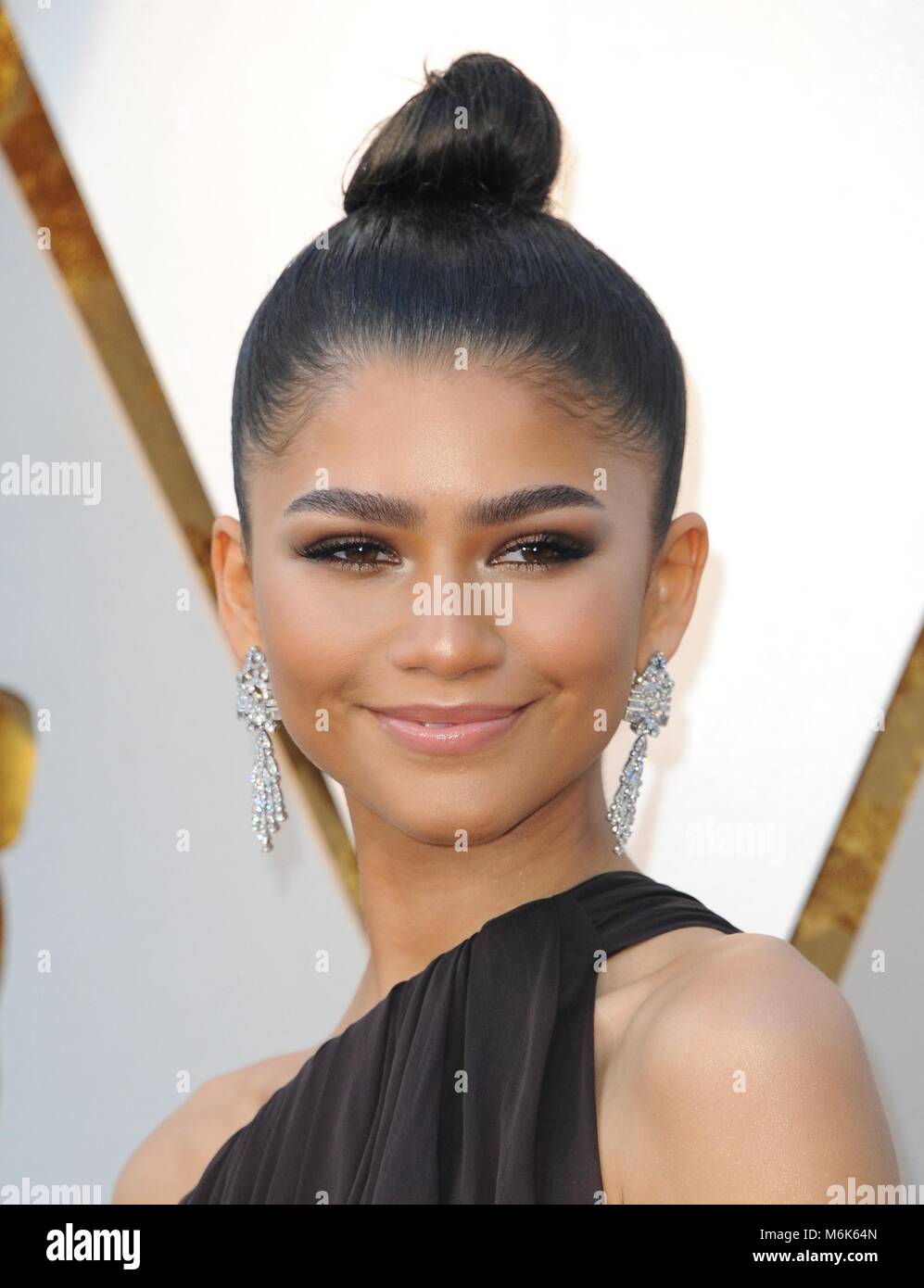Los Angeles, CA, USA. 4th Mar, 2018. Zendaya at arrivals for The 90th