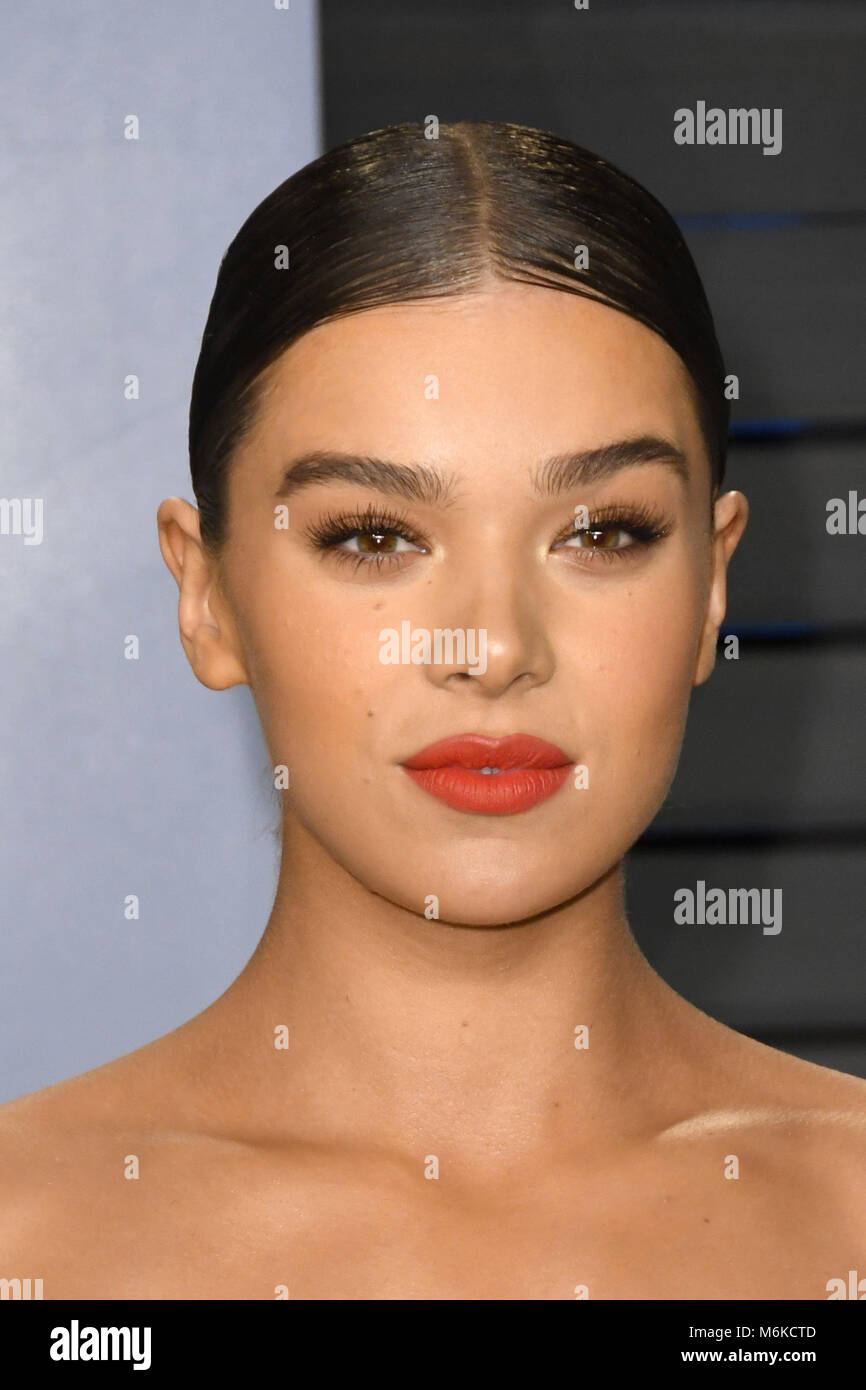 Los Angeles, CA, USA. 4th Mar, 2018. Hailee Steinfeld. 2018 Vanity Fair