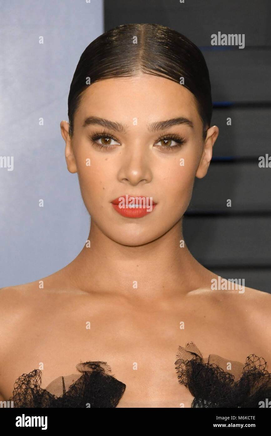 Los Angeles, CA, USA. 4th Mar, 2018. Hailee Steinfeld. 2018 Vanity Fair
