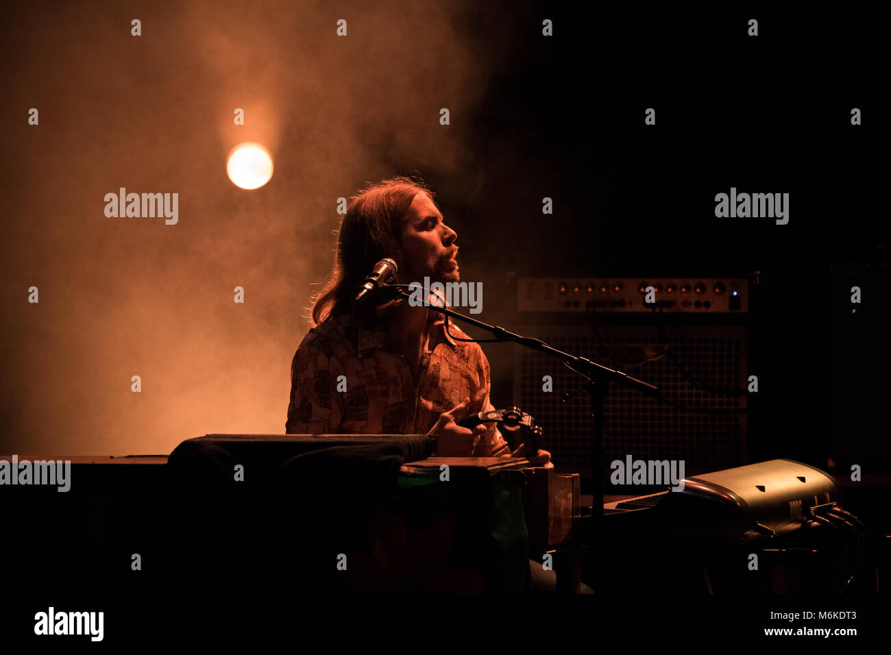 Canadian rock band The Sheepdogs performing at Massey Hall in Toronto