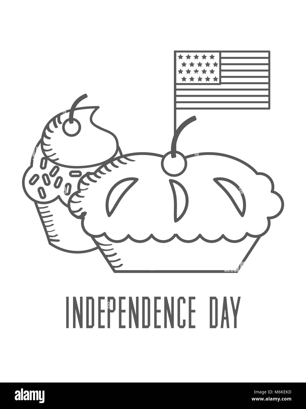 independence day american Stock Vector Image & Art Alamy