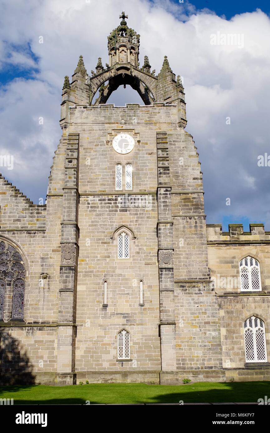 King's College Chapel. Historic Medieval Gothic Building. University of Aberdeen. Scotland, UK Stock Photo