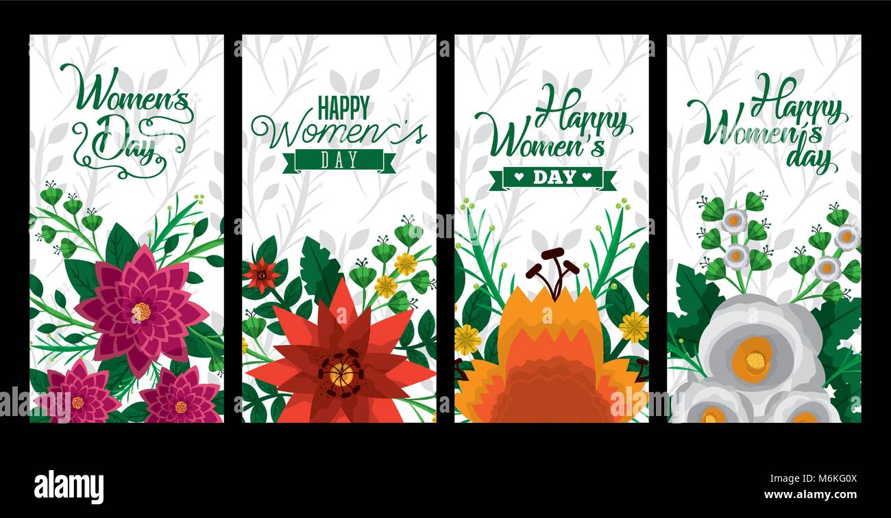happy womens day card Stock Vector Image & Art - Alamy
