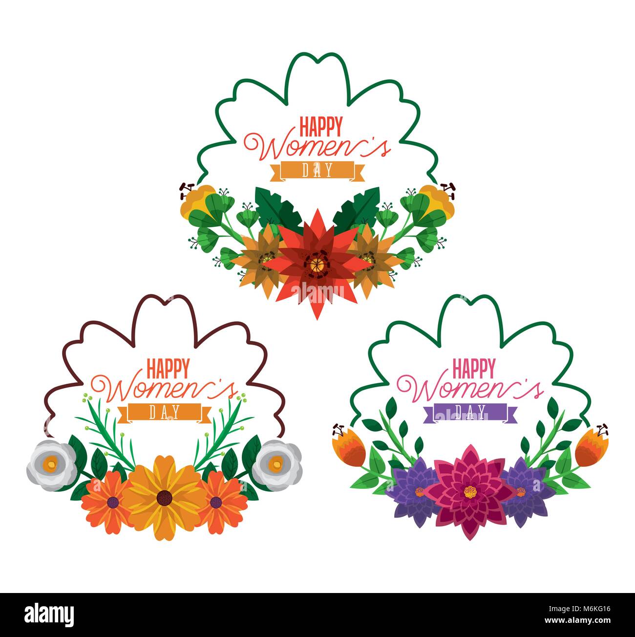 happy womens day card Stock Vector Image & Art - Alamy