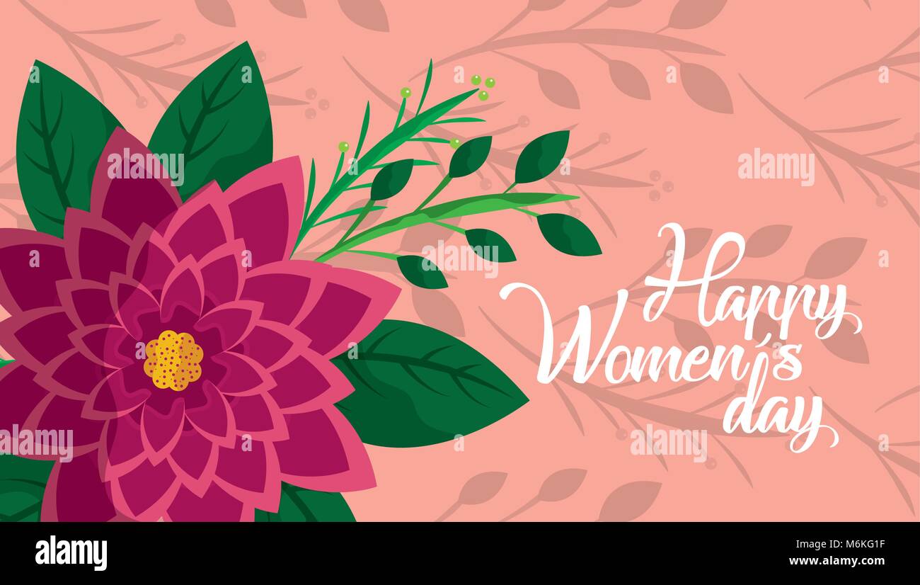 happy womens day card Stock Vector Image & Art - Alamy