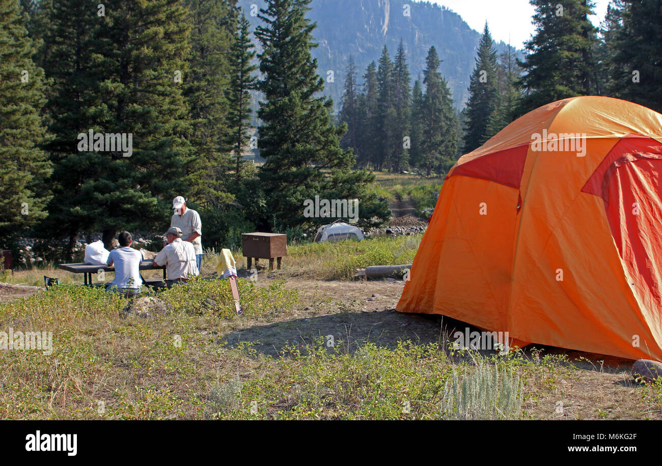 Evitts creek campsite