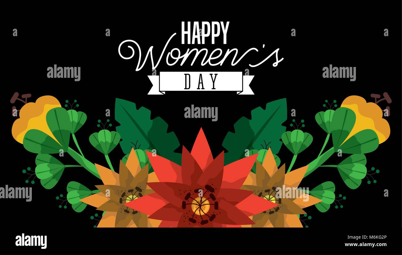 happy womens day card Stock Vector Image & Art - Alamy