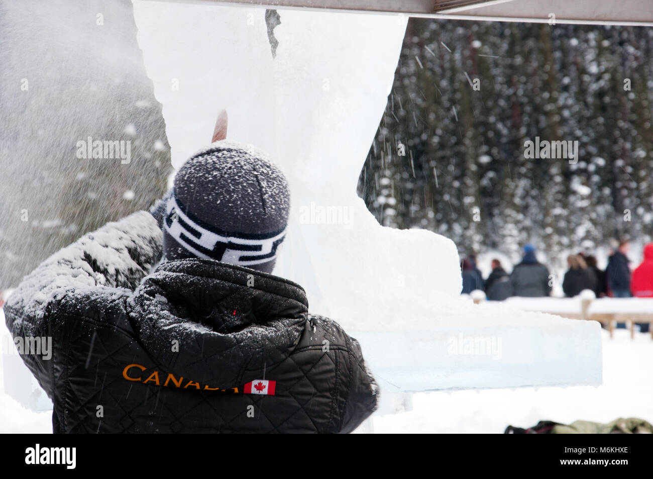 January 22nd, 2011; Ice Magic Ice Carving Festival, Chateau Lake Louise ...