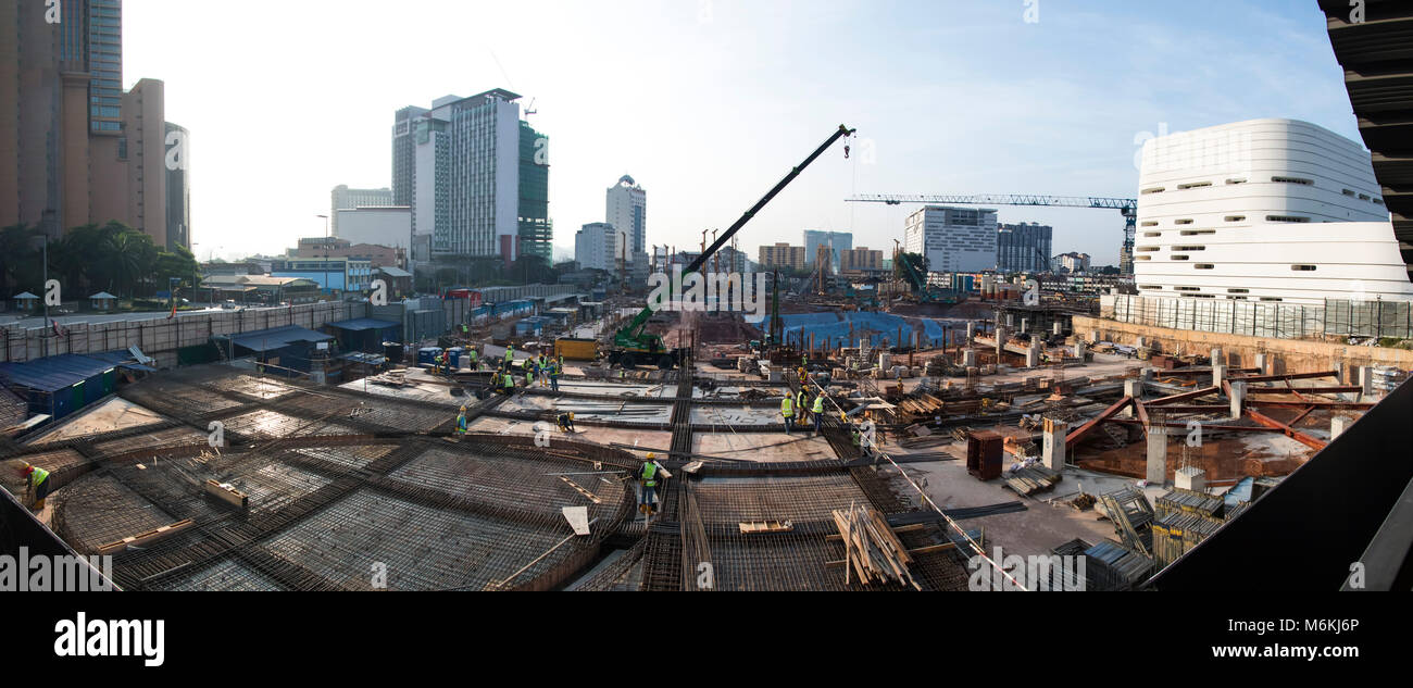 Construction site busy hi-res stock photography and images - Alamy