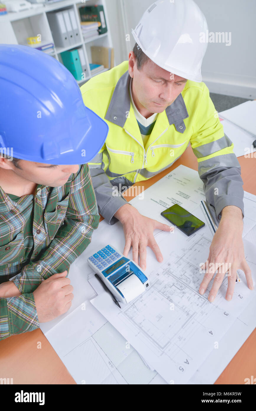 men with hard hat Stock Photo - Alamy