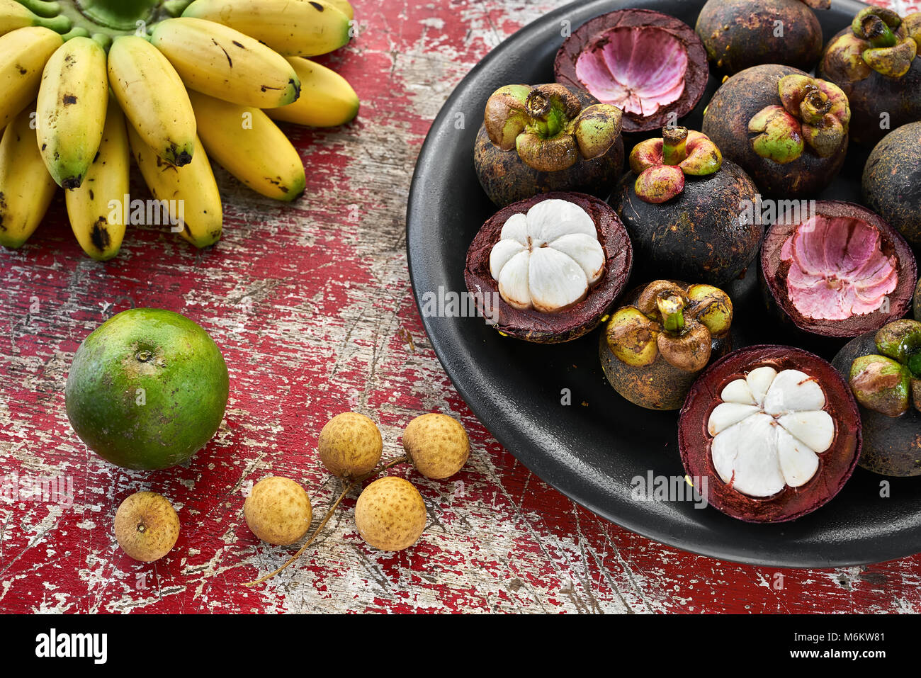 Colorful exotic fruit Stock Photo