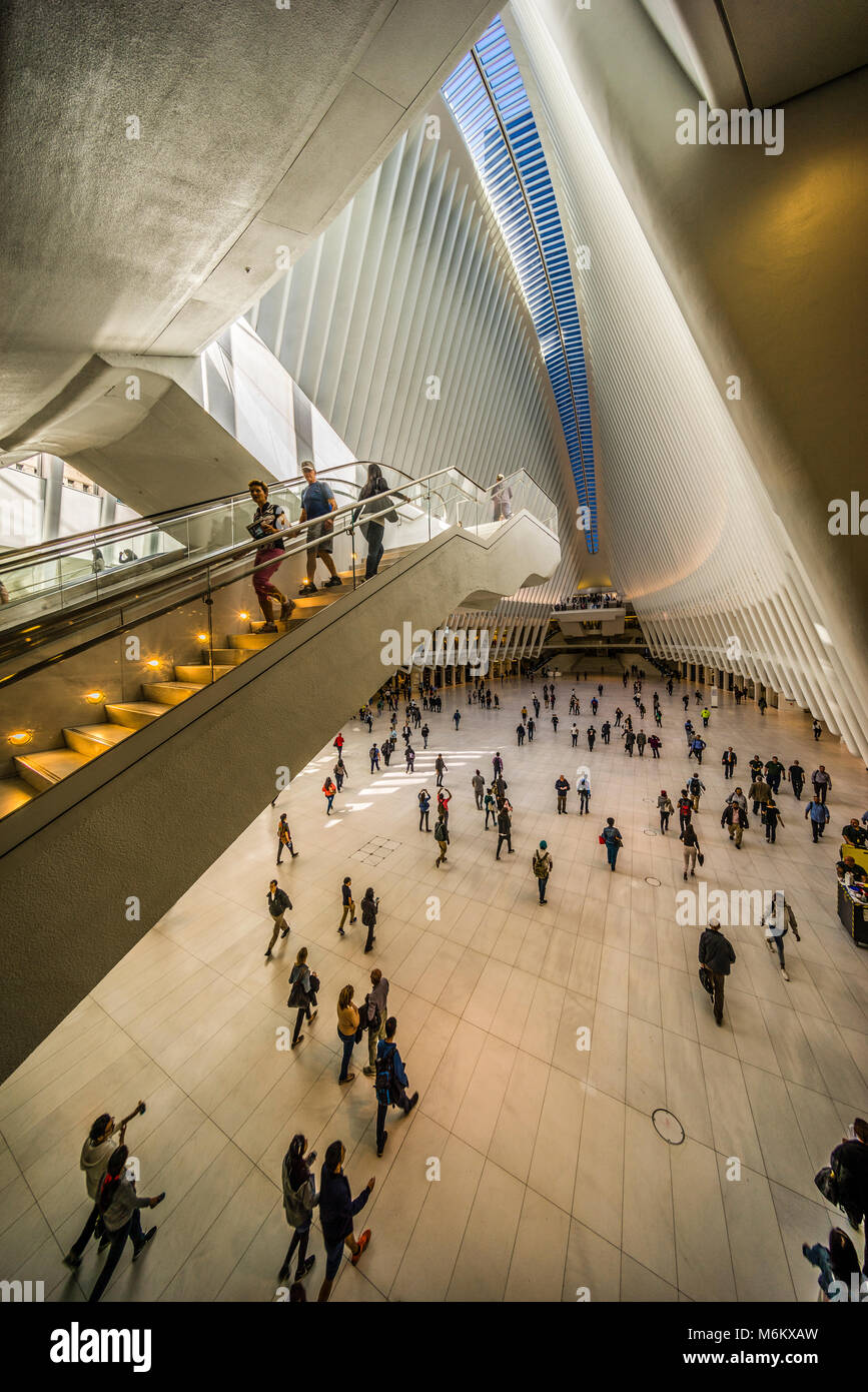 Wtc Path World Trade Center station (PATH) Manhattan New York, New York, USA ...