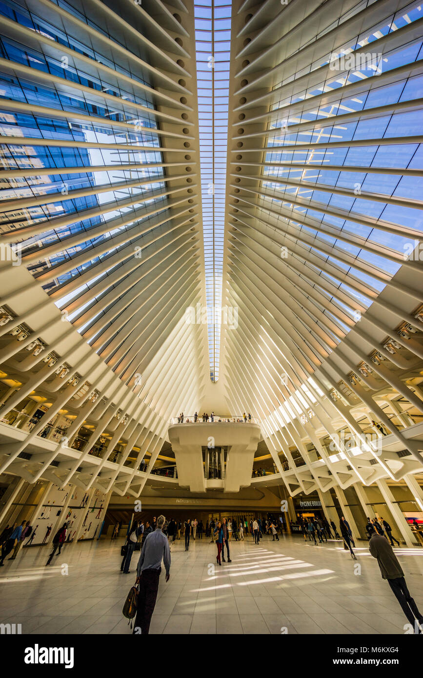 Wtc Path World Trade Center station (PATH) Manhattan New York, New York, USA ...