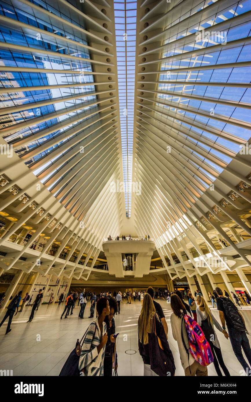 Wtc Path World Trade Center station (PATH) Manhattan New York, New York, USA ...