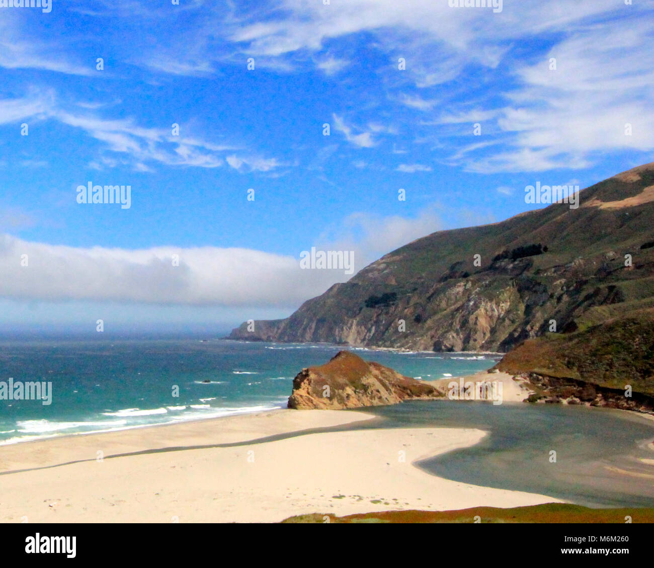 Pacific Coast in Big Sur, California Stock Photo - Alamy