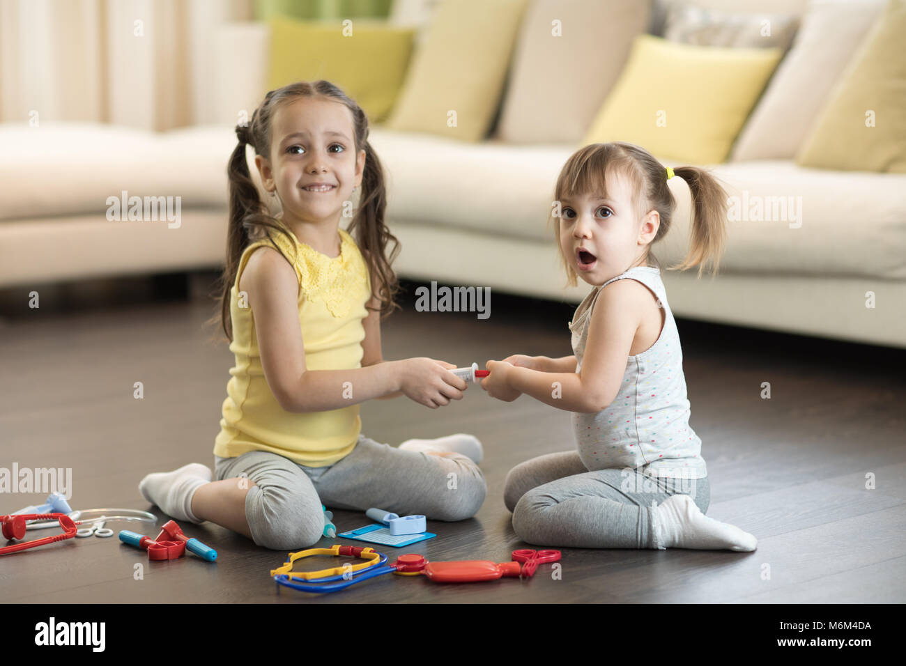 Two toys argue hires stock photography and images Alamy