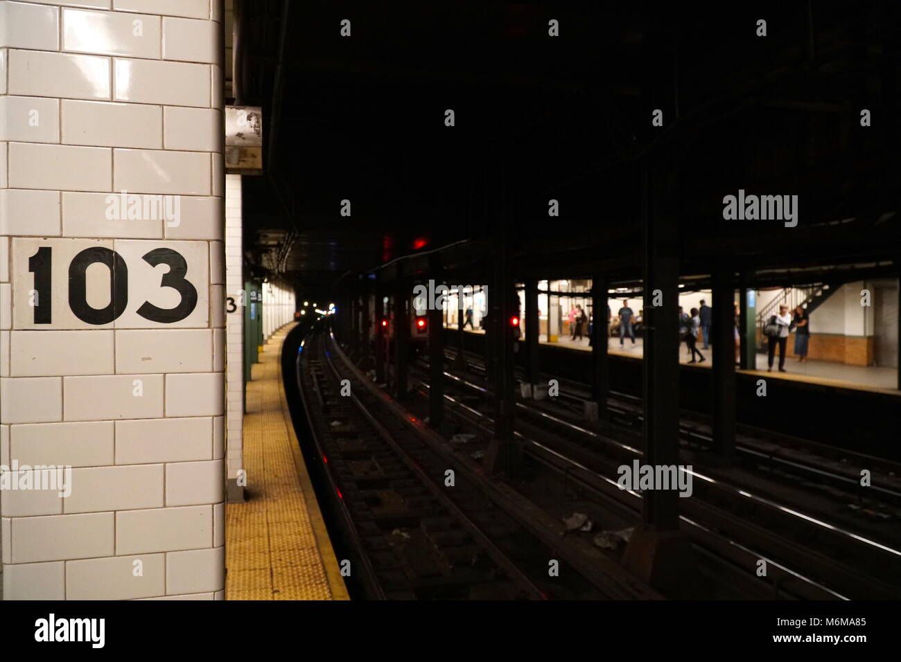 103rd Street subway station in New York City famous underground