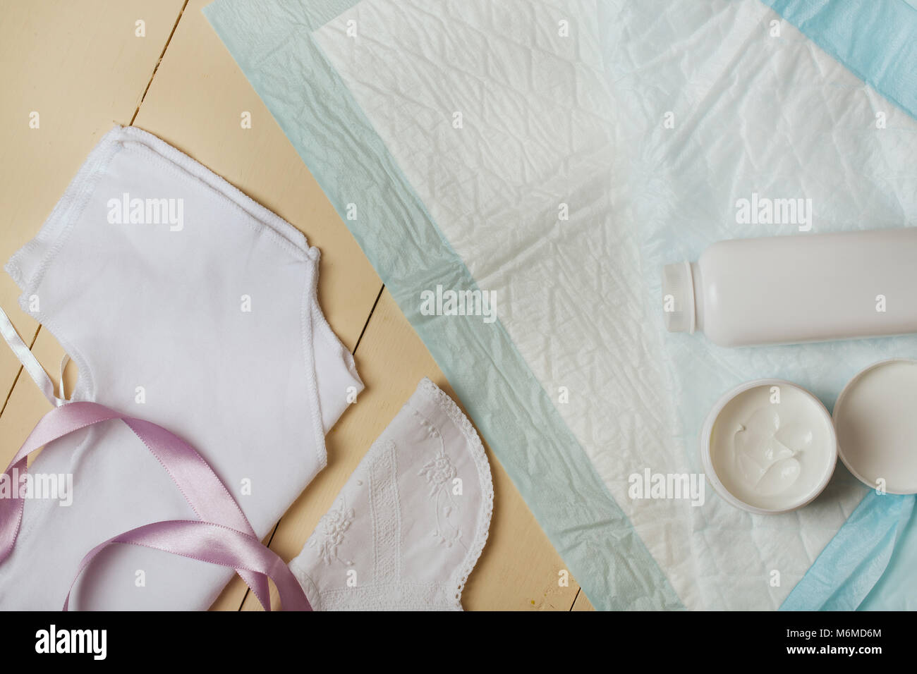 Disposable baby bad sheet,diaper changing cream,baby powder,newborn