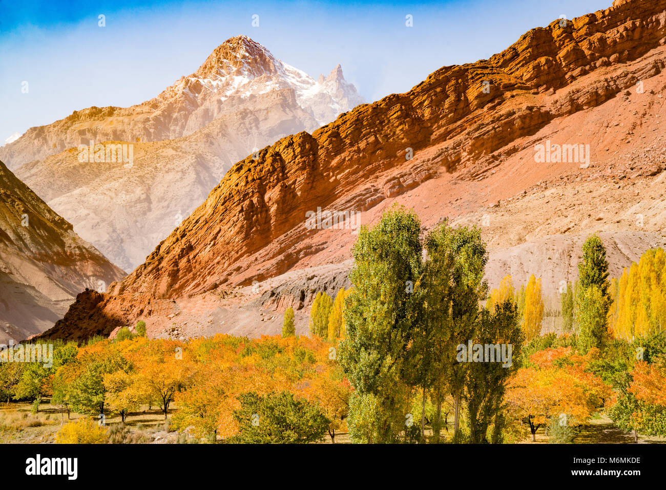 Gissar Mountains in autumn, Tajikistan. Central Asia Stock Photo