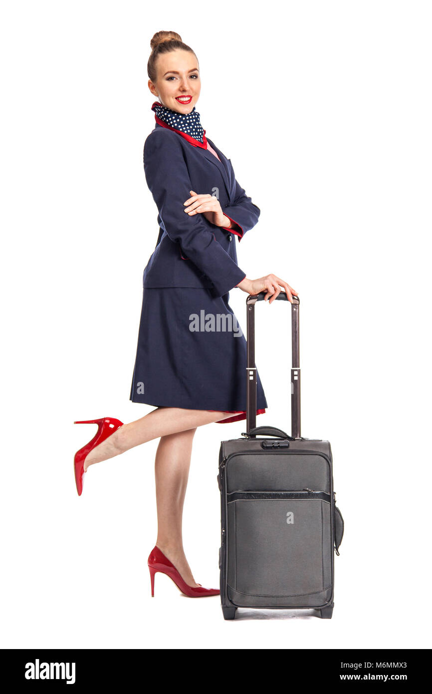 Flight attendant Cut Out Stock Images & Pictures - Alamy