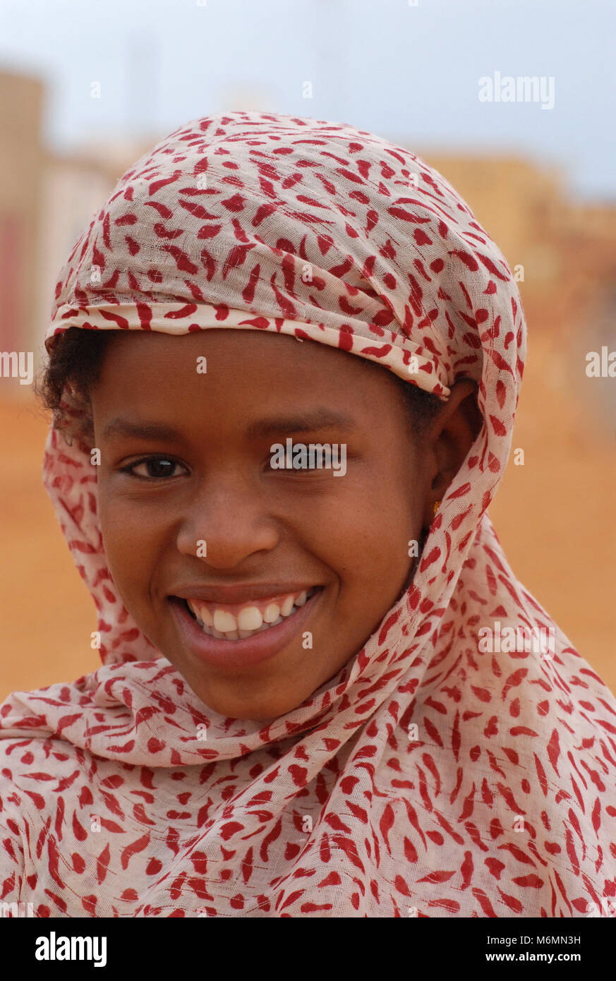 Child Mauritania Stock Photo