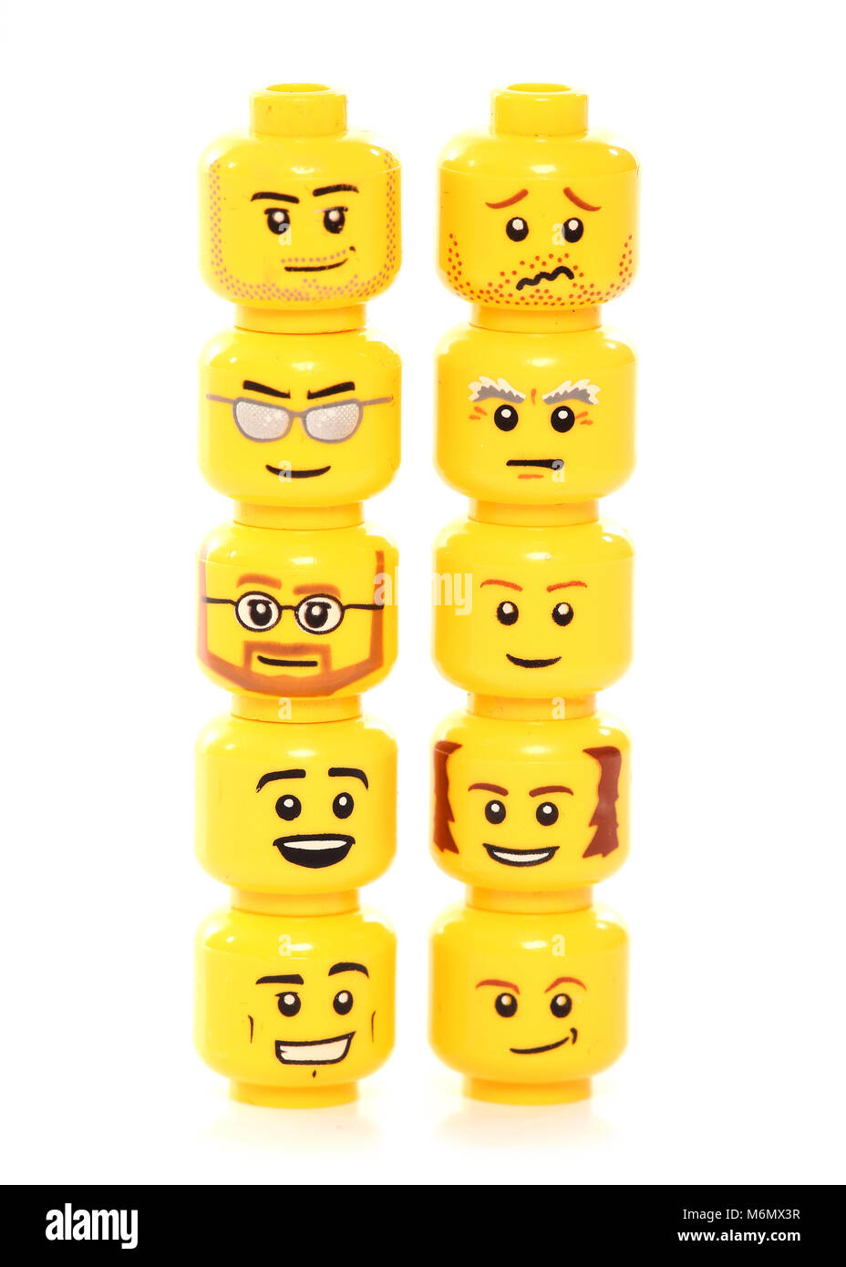 Lego faces hi res stock photography and images Alamy