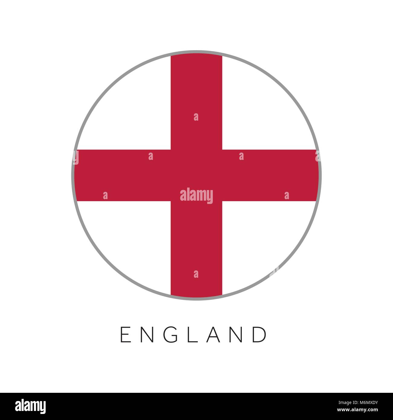 England flag round circle vector icon Stock Vector Image & Art Alamy