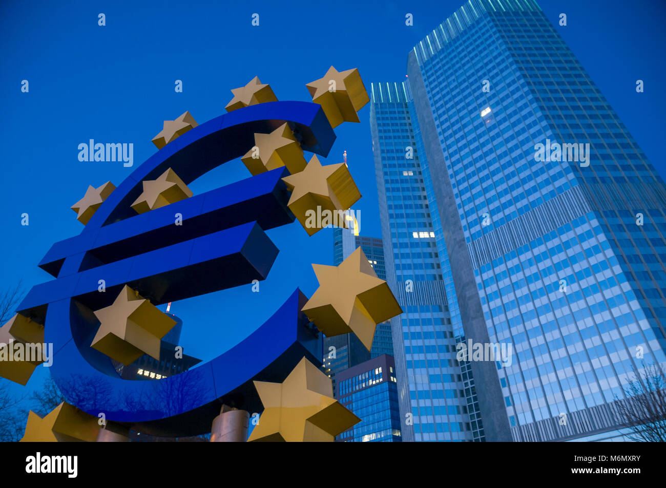 Alte EZB, Europäische Zentralbank, Frankfurt, Hessen, Deutschland, Europa Stock Photo
