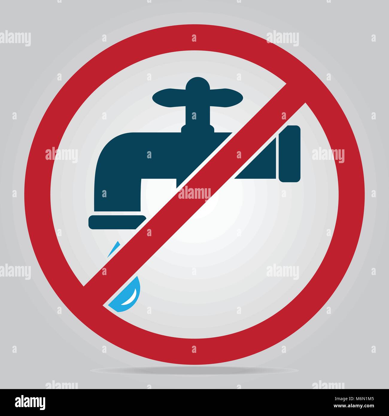 Save water sign vector illustration Stock Vector Image & Art - Alamy