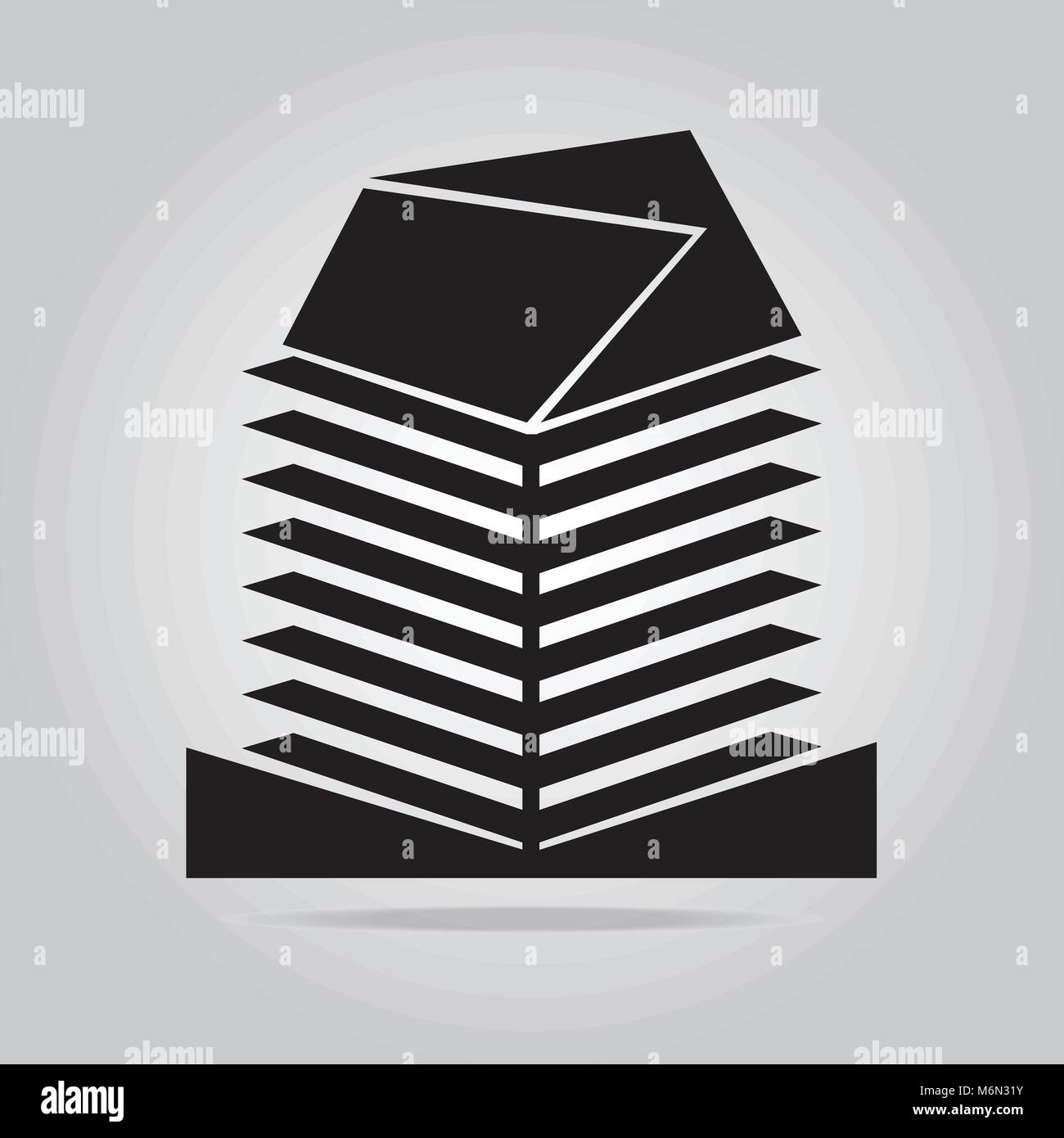 Office Building icon vector illustration Stock Vector Image & Art - Alamy
