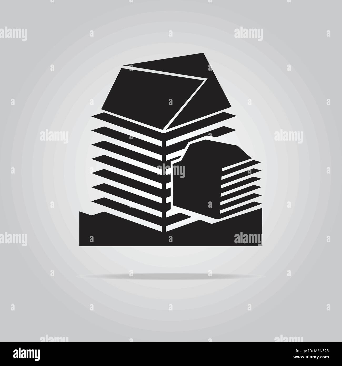 Building icon vector illustration Stock Vector Image & Art - Alamy