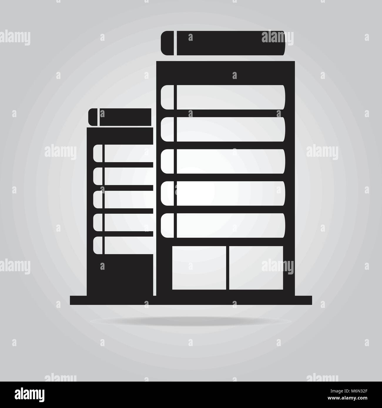 Office Building icon vector illustration Stock Vector Image & Art - Alamy