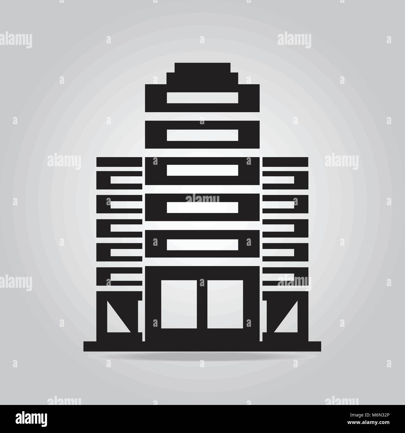 Office Building icon vector illustration Stock Vector Image & Art - Alamy