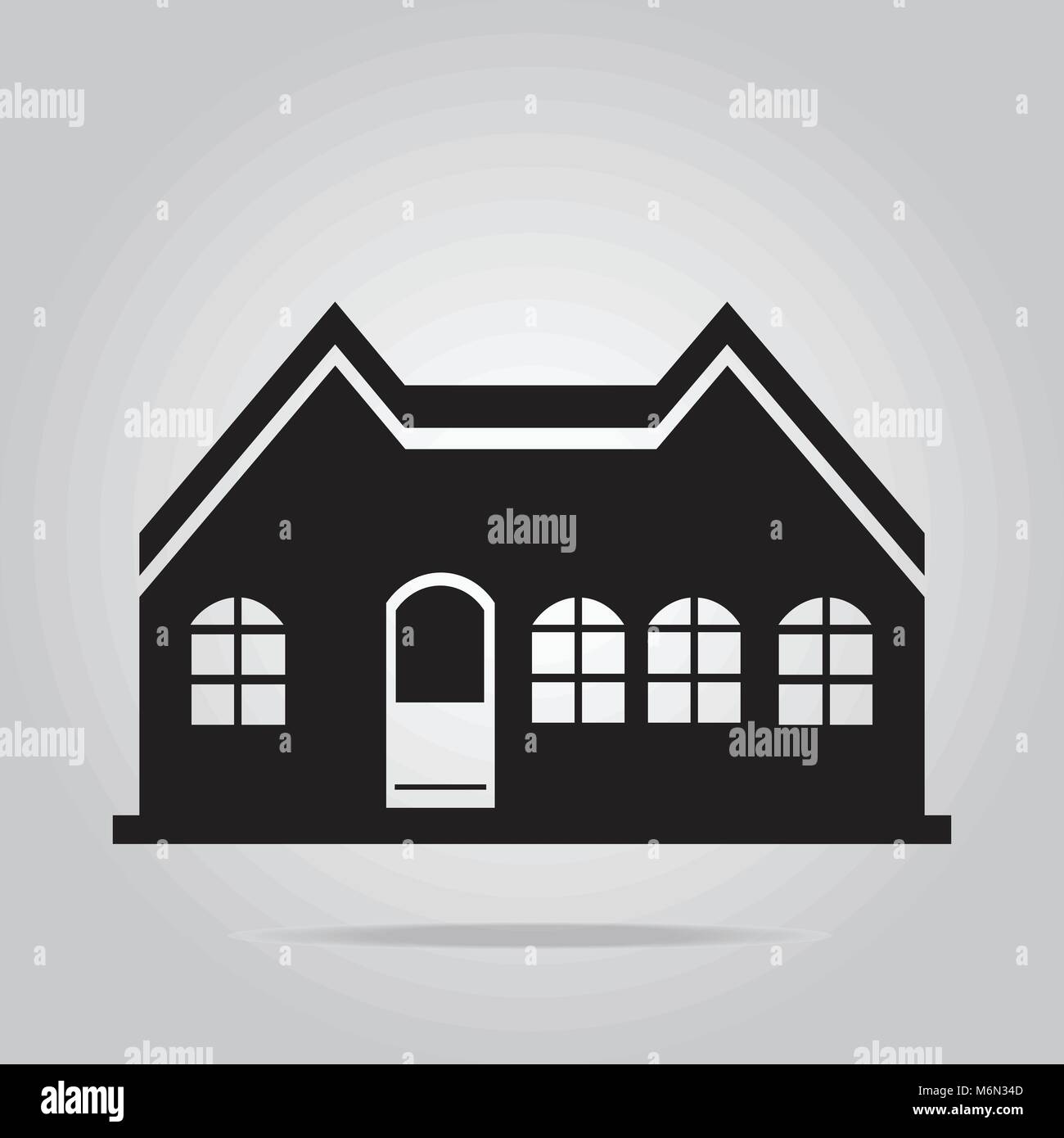 Building icon vector illustration Stock Vector Image & Art - Alamy