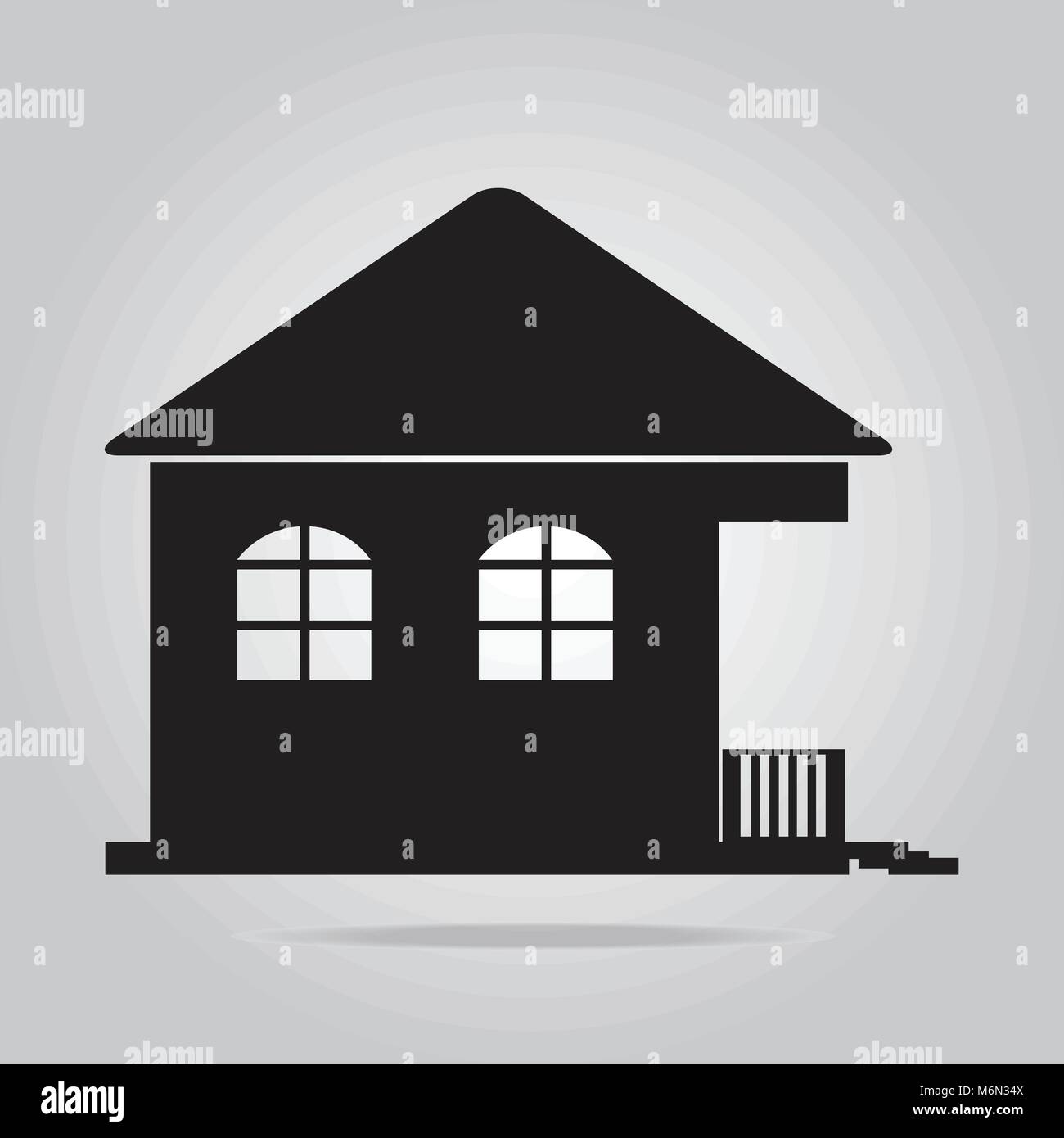 Building icon vector illustration Stock Vector Image & Art - Alamy