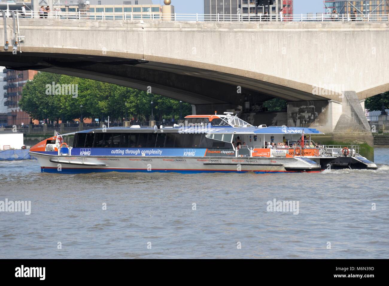 Clipper, River Boat Stock Photo - Alamy