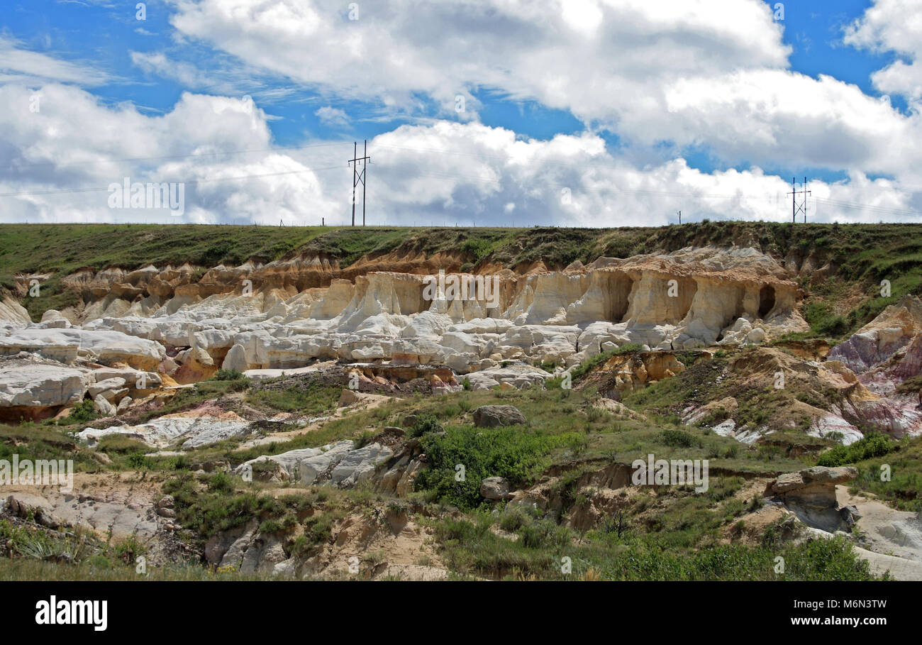Paint Mines Interpretive Park at Calhan near Colorado Springs, Colorado