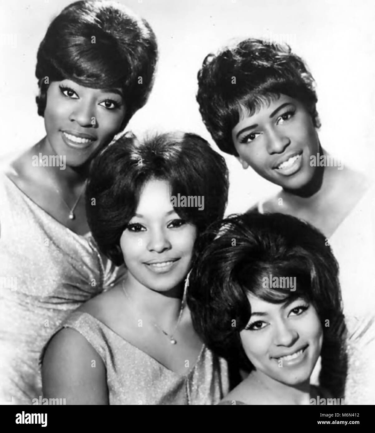 THE CHIFFONS Promotional photo of American girl group about 1962 Stock Photo